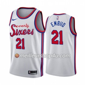 Maillot Basket Homme Philadelphia 76ers Joel Embiid 21 2019-20 Nike Classic Edition Swingman